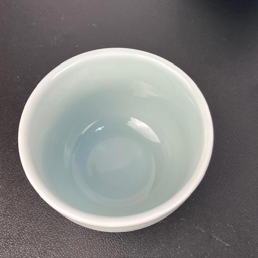 Alessi for Delta Set of 12 Minimalist Asian Inspired Porcelain Fruit Bowls 5 oz. - Picture 6 of 9